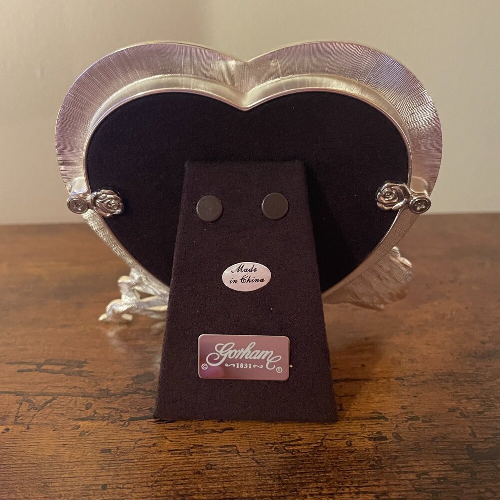 Vintage Heart picture frame Gorham - Picture 3 of 4